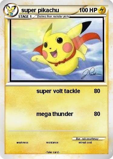 Pokemon super pikachu