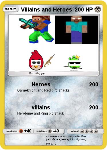 Pokemon Villains and Heroes