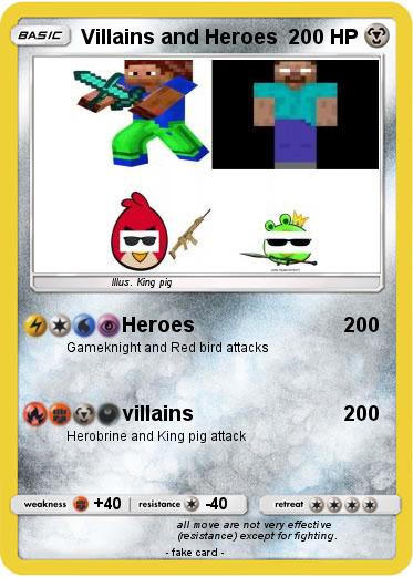 Pokemon Villains and Heroes