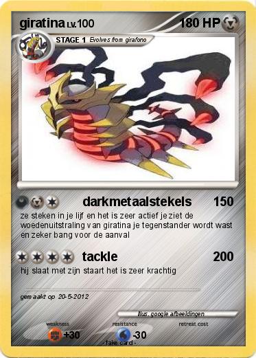 Pokemon giratina