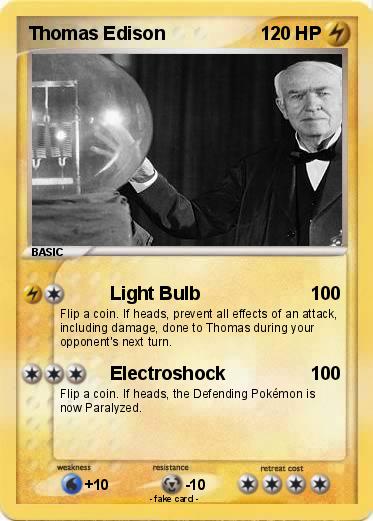 Pokemon Thomas Edison