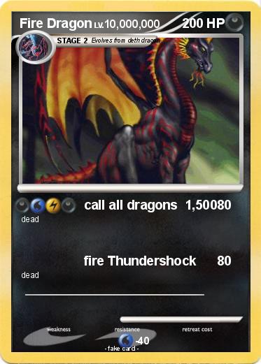 Pokemon Fire Dragon