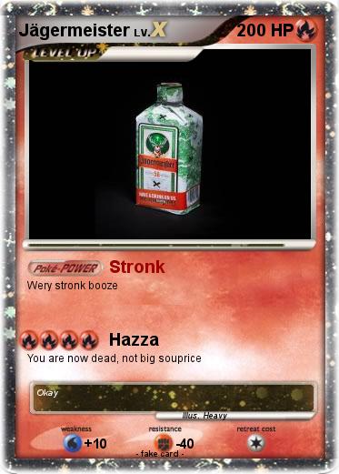 Pokemon Jägermeister
