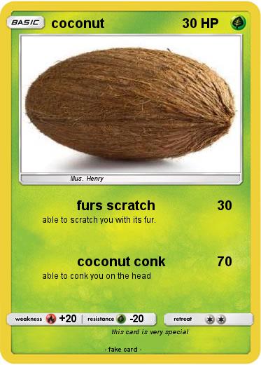 Pokemon coconut