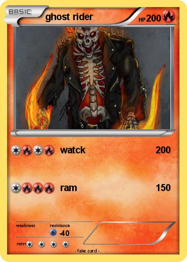 Pokemon ghost rider