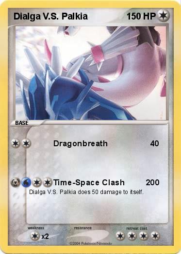 Pokemon Dialga V.S. Palkia