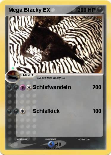 Pokemon Mega Blacky EX