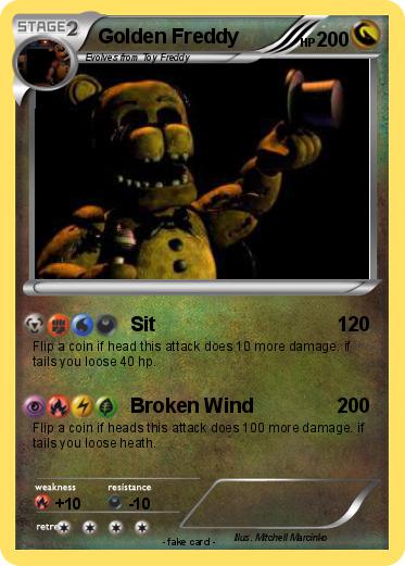 Pokemon Golden Freddy