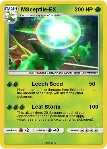 Pokemon MSceptile-EX