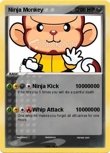 Pokemon Ninja Monkey