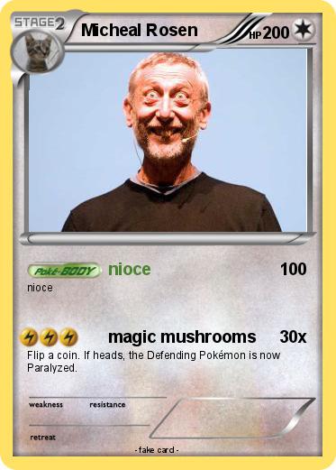 Pokemon Micheal Rosen