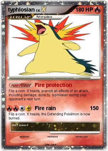 Pokemon typhlosian