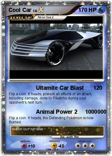 Pokemon Cool Car