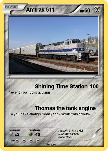 Pokemon Amtrak 511