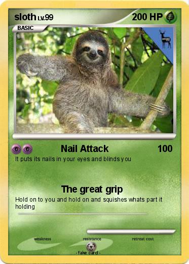 Pokemon sloth
