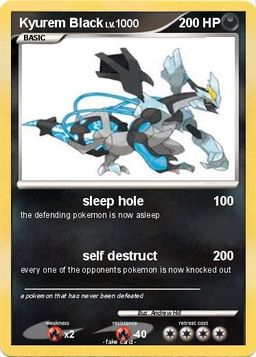 Pokemon Kyurem Black
