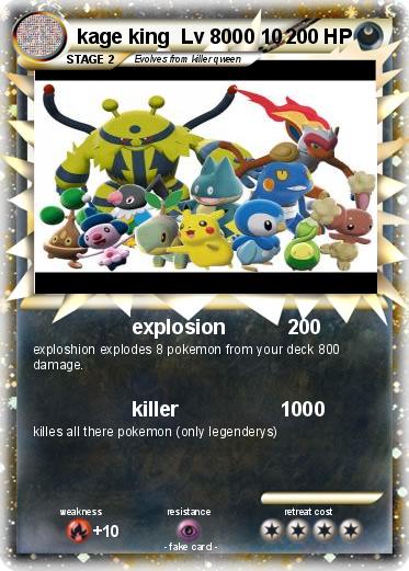 Pokemon kage king  Lv 8000 10