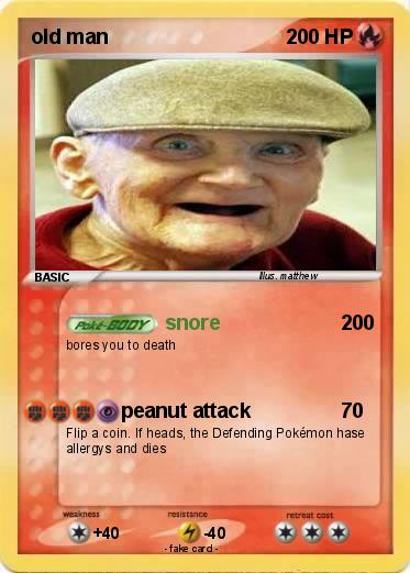 Pokemon old man