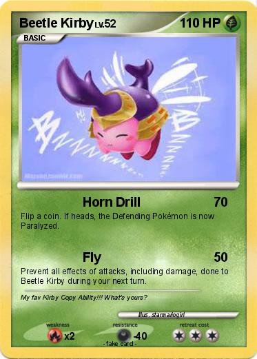 Pokemon Beetle Kirby