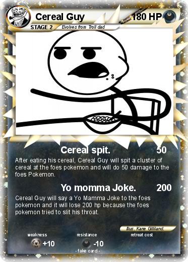 Pokemon Cereal Guy
