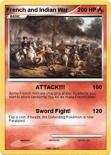 Pokemon French and Indian War