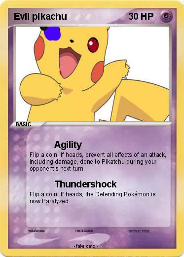 Pokemon Evil pikachu