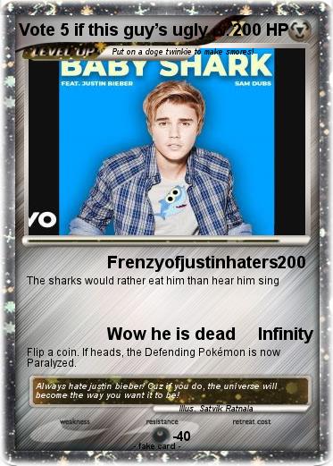 Pokemon Vote 5 if this guy’s ugly