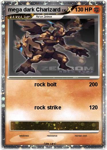 Pokemon mega dark Charizard