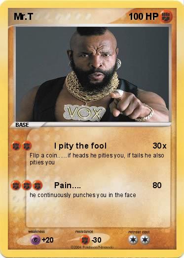 Pokemon Mr.T