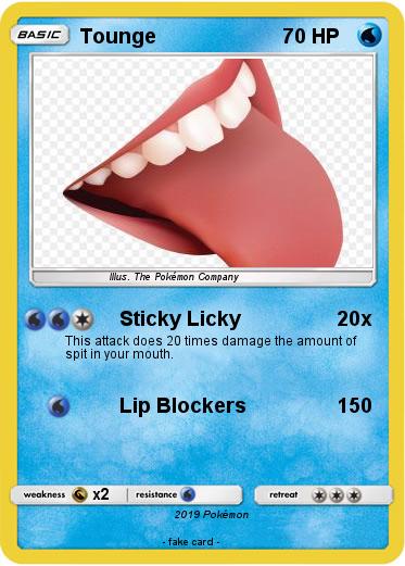 Pokemon Tounge
