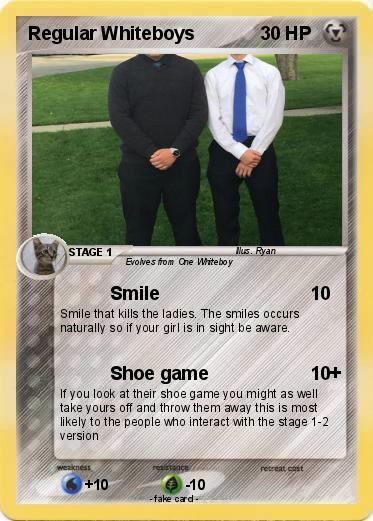 Pokemon Regular Whiteboys