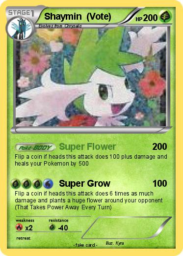 Pokemon Shaymin  (Vote)