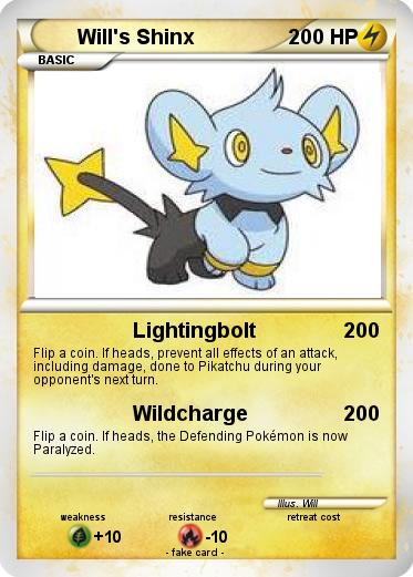 Pokemon Will's Shinx