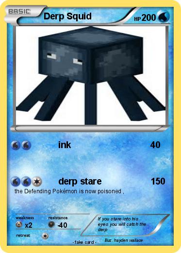 Pokemon Derp Squid