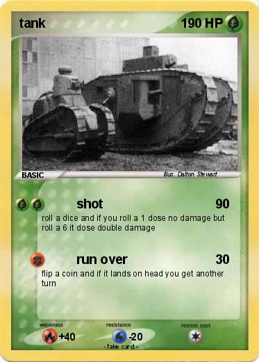 Pokemon tank