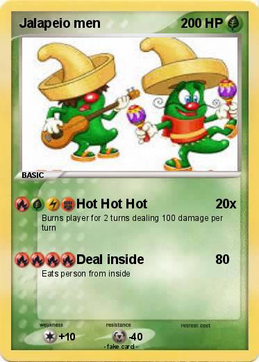 Pokemon Jalapeio men