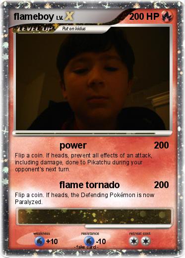 Pokemon flameboy