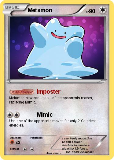 Pokemon Metamon