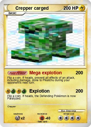 Pokemon Crepper carged