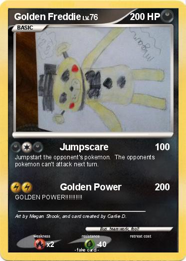 Pokemon Golden Freddie