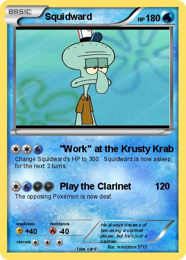 Pokemon Squidward
