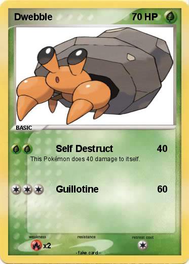Pokemon Dwebble