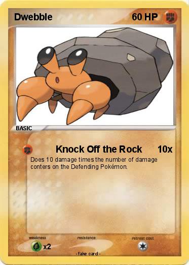 Pokemon Dwebble