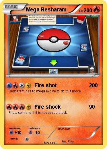 Pokemon Mega Resharam