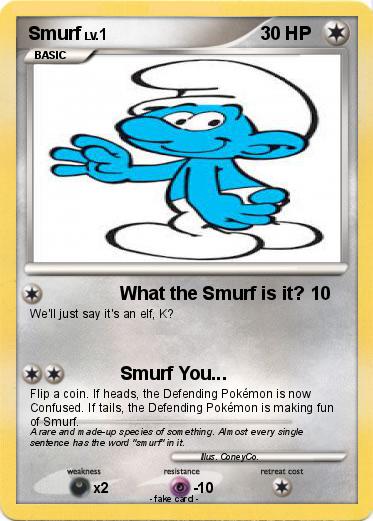 Pokemon Smurf