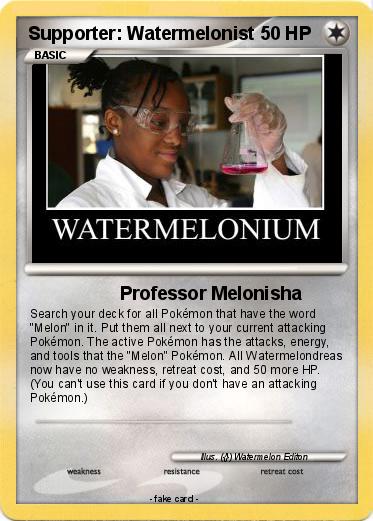 Pokemon Supporter: Watermelonist