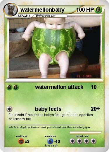 Pokemon watermellonbaby