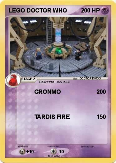 Pokemon LEGO DOCTOR WHO