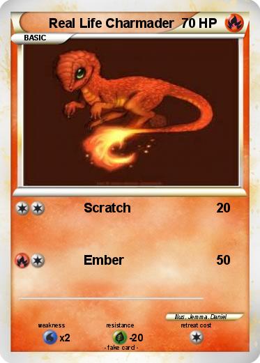 Pokemon Real Life Charmader