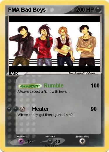Pokemon FMA Bad Boys